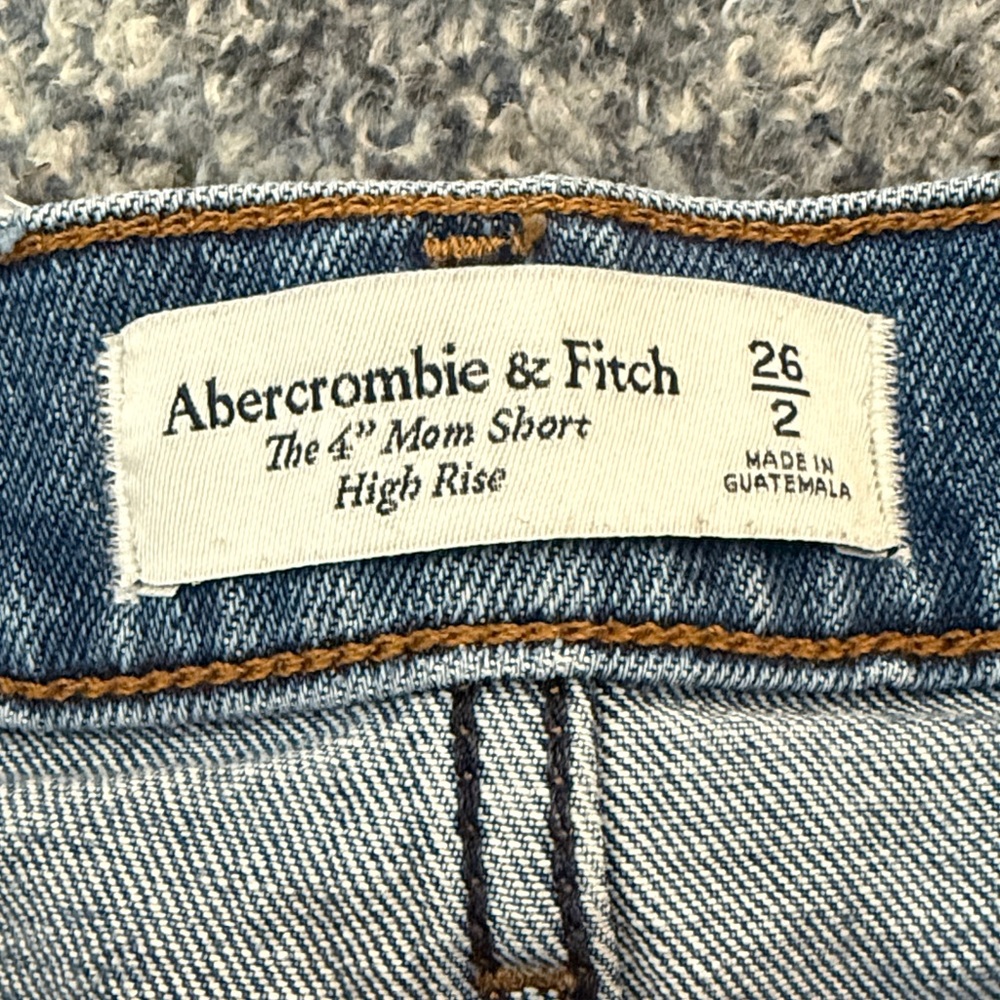 Abercrombie & Fitch Distressed Denim Shorts - Picture 4 of 4